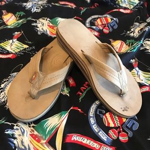 Rainbow Flip flop, sandals, thongs great shape!